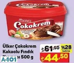 ÜLKER ÇOKOKREM KAKAOLU FINDIK KREMASI